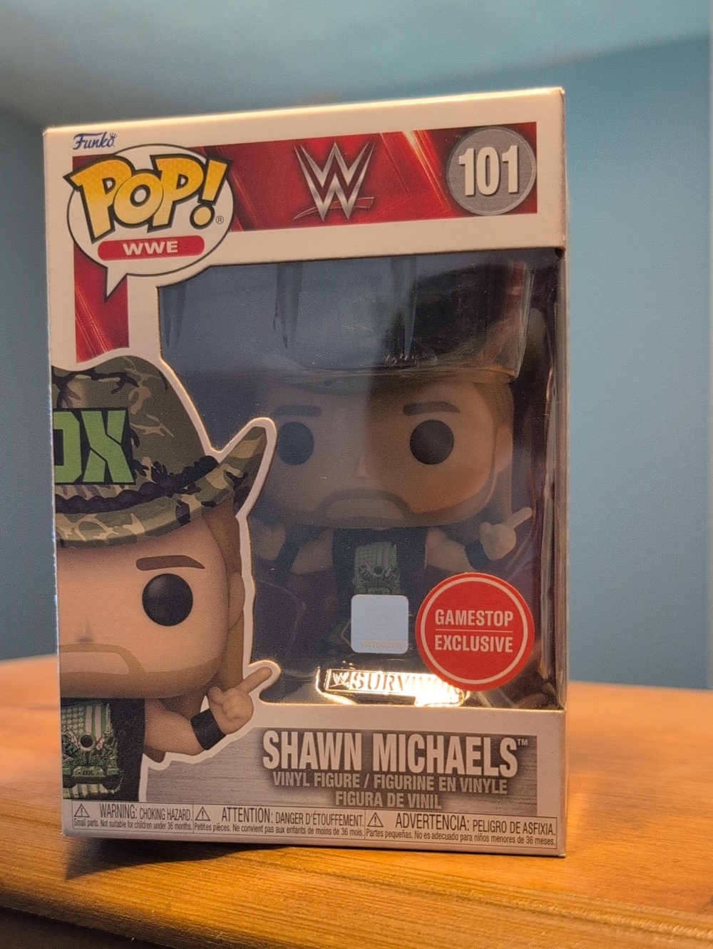 Shawn Michaels DX Funko Pop